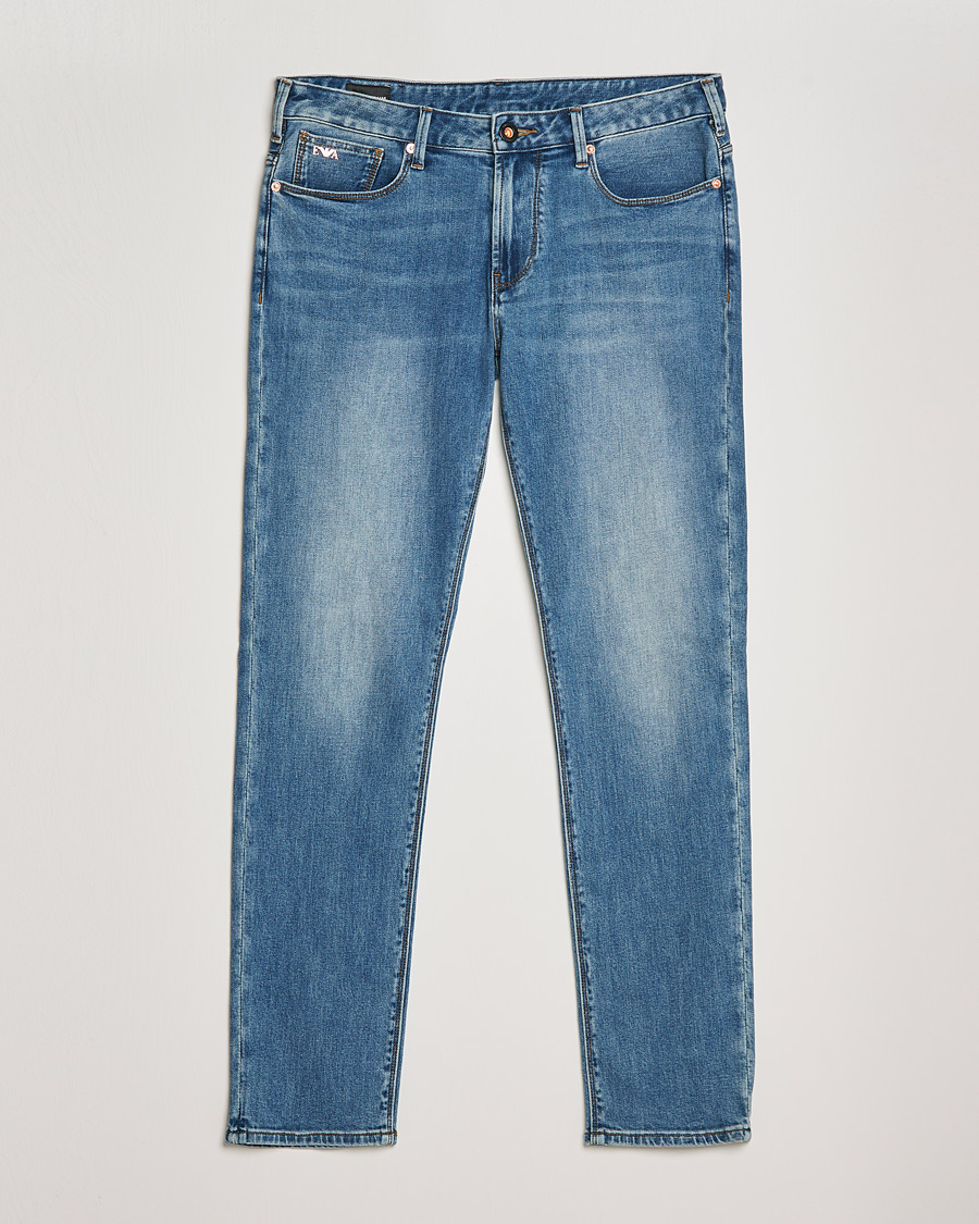 Herr | Jeans | Emporio Armani | Slim Fit Jeans Light Blue