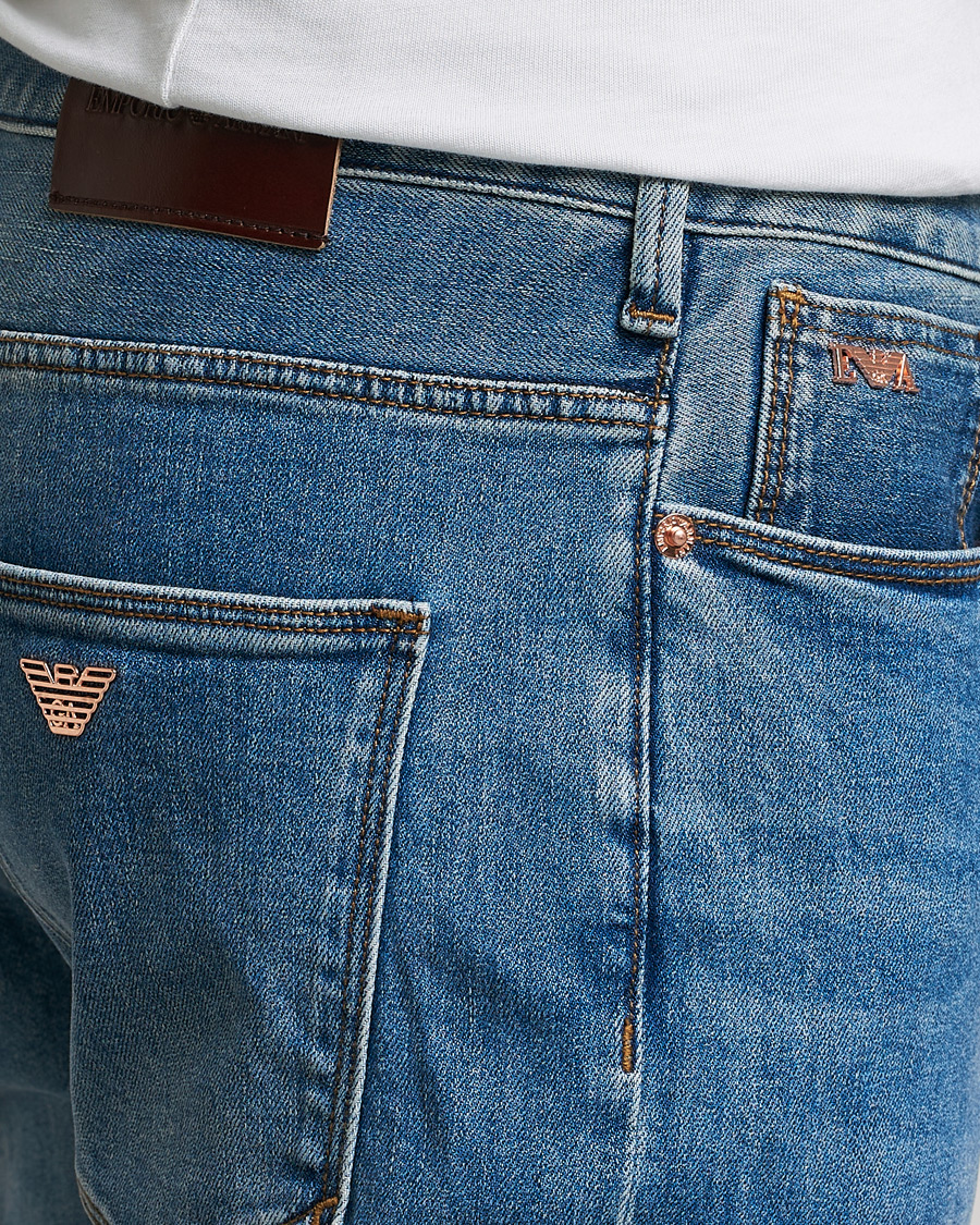 Herr | Jeans | Emporio Armani | Slim Fit Jeans Light Blue