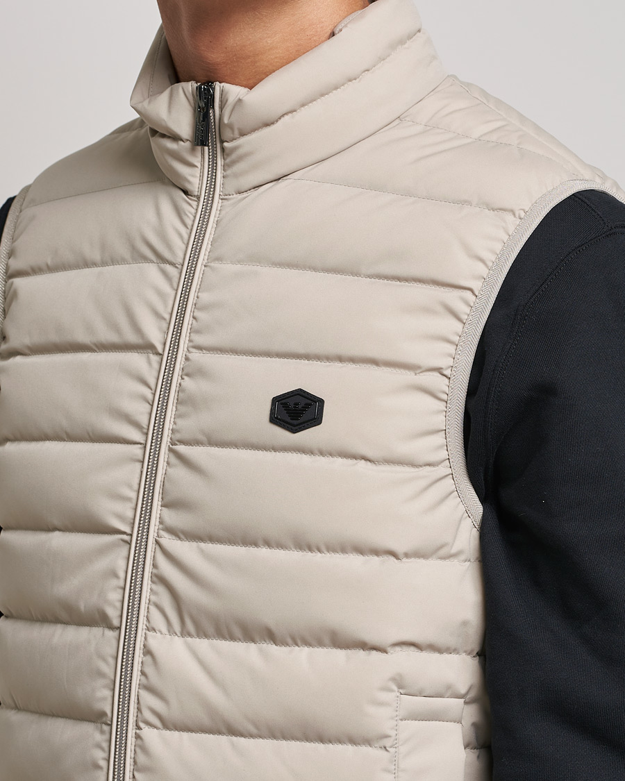 Herr | Jackor | Emporio Armani | Light Down Vest Beige