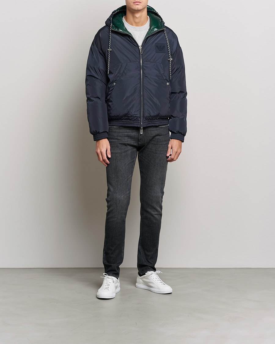 Herr | Jackor | Emporio Armani | Down Puffer Jacket Green/Black