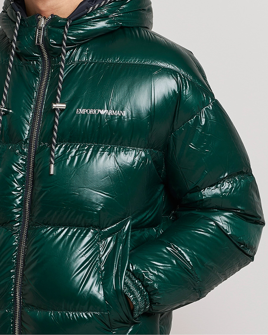 Herr | Jackor | Emporio Armani | Down Puffer Jacket Green/Black