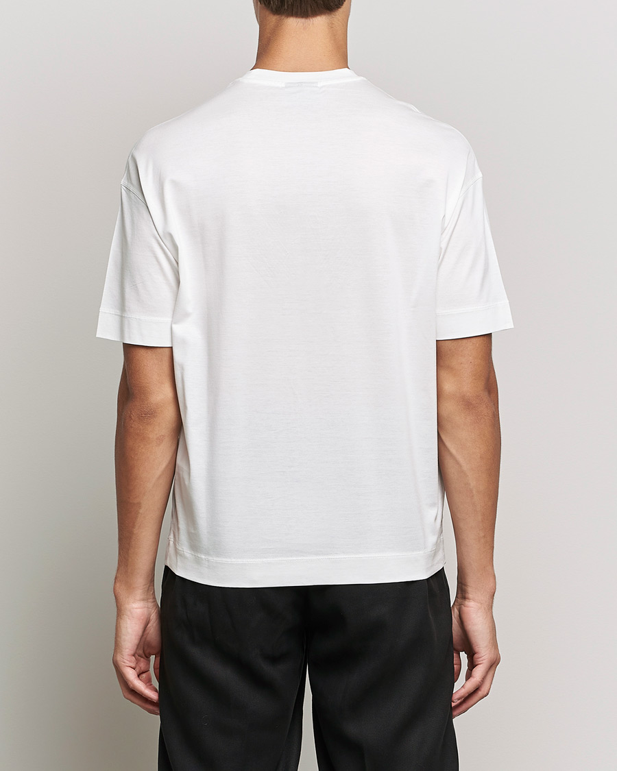 Herr | T-Shirts | Emporio Armani | Logo Cotton Tee White