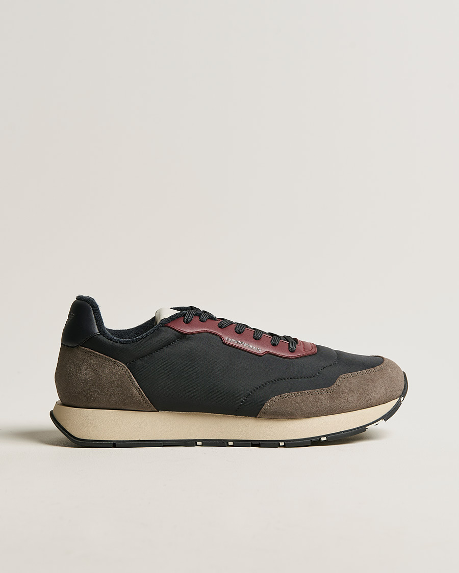 Herr | Emporio Armani Running Sneaker Black | Emporio Armani | Running Sneaker Black