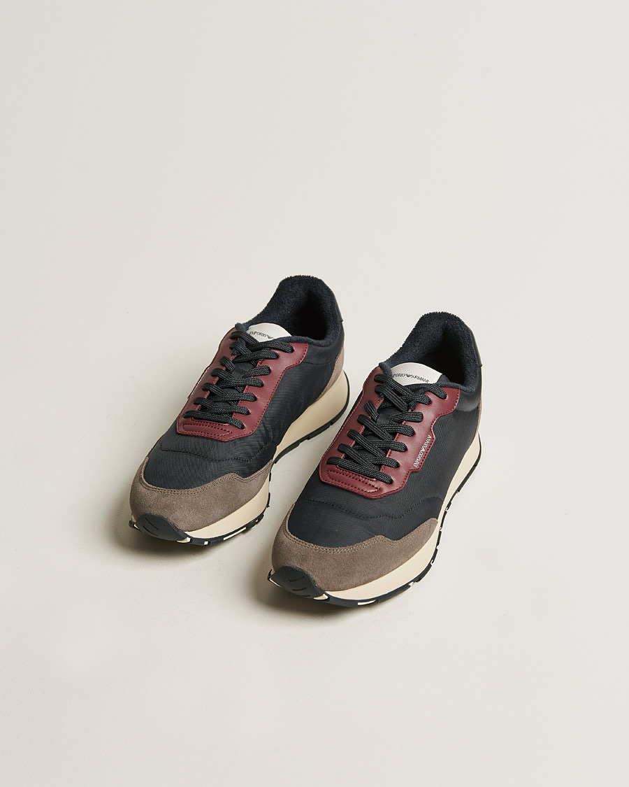 Herr | Emporio Armani Running Sneaker Black | Emporio Armani | Running Sneaker Black