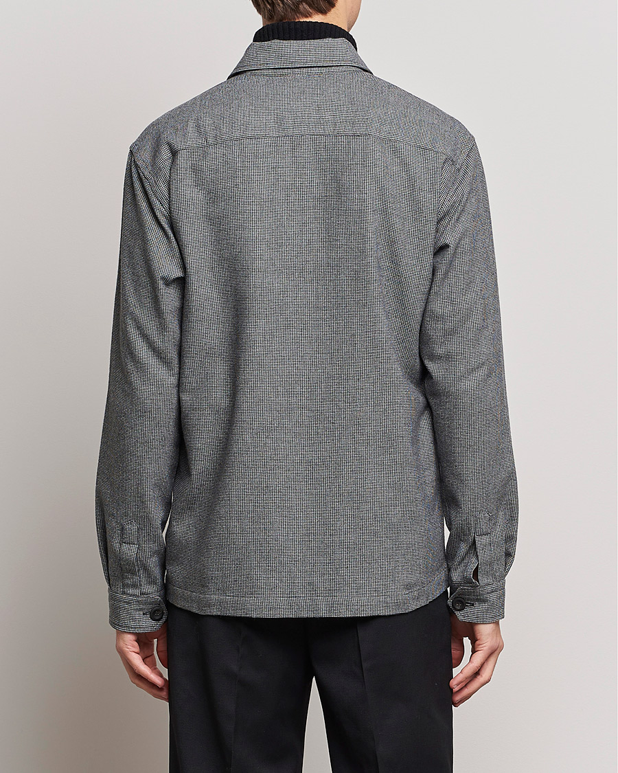 Herr | Skjortor | Eton | Wool Cashmere Overshirt Black