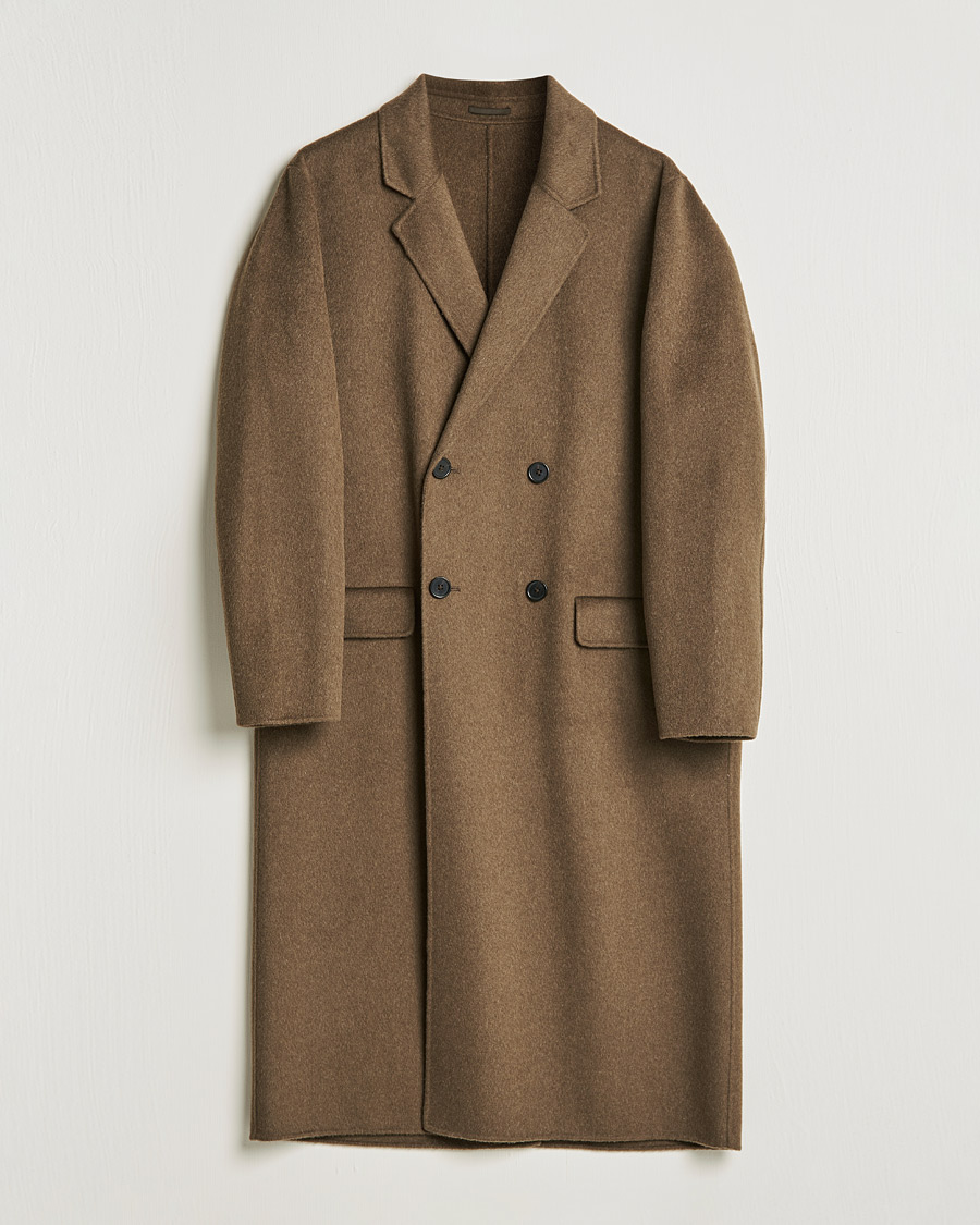 Herr | Jackor | Filippa K | Athens Wool Cashmere Coat Olive Melange
