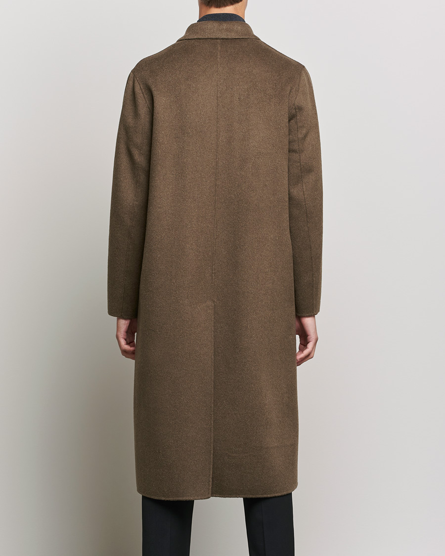 Herr | Jackor | Filippa K | Athens Wool Cashmere Coat Olive Melange