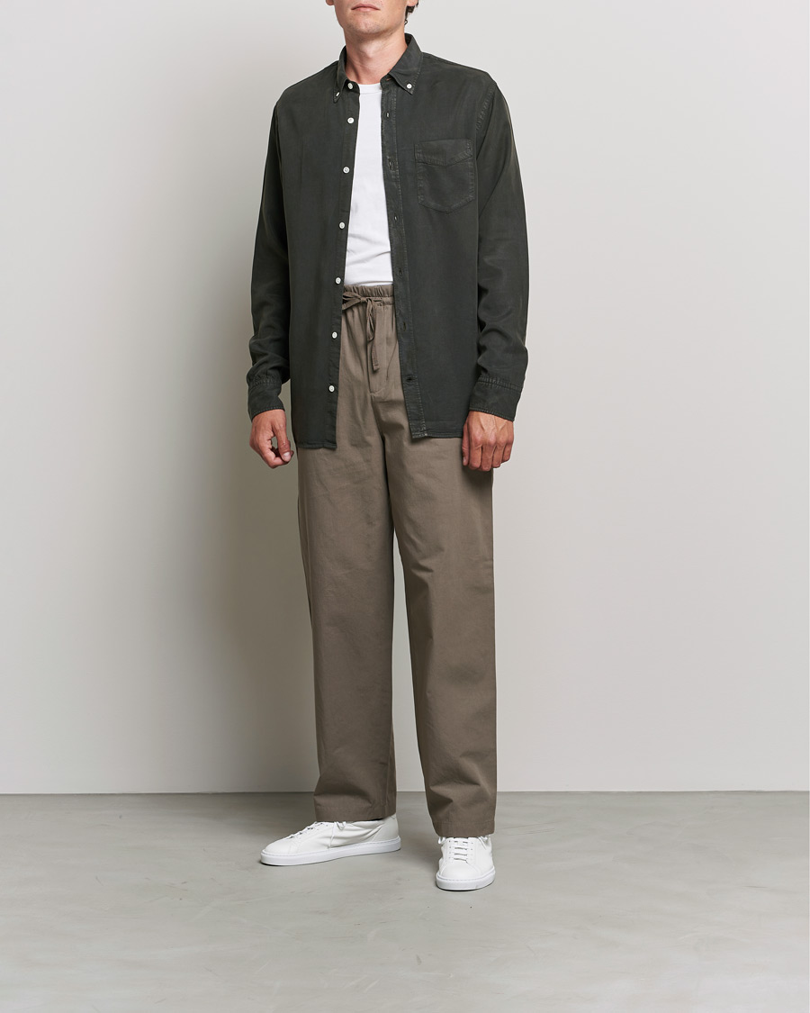 Herr | Byxor | Filippa K | Harvey Cotton Trouser Mole Grey