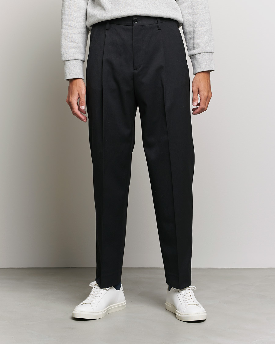 Herr | Byxor | Filippa K | Samson Wool Trouser Black