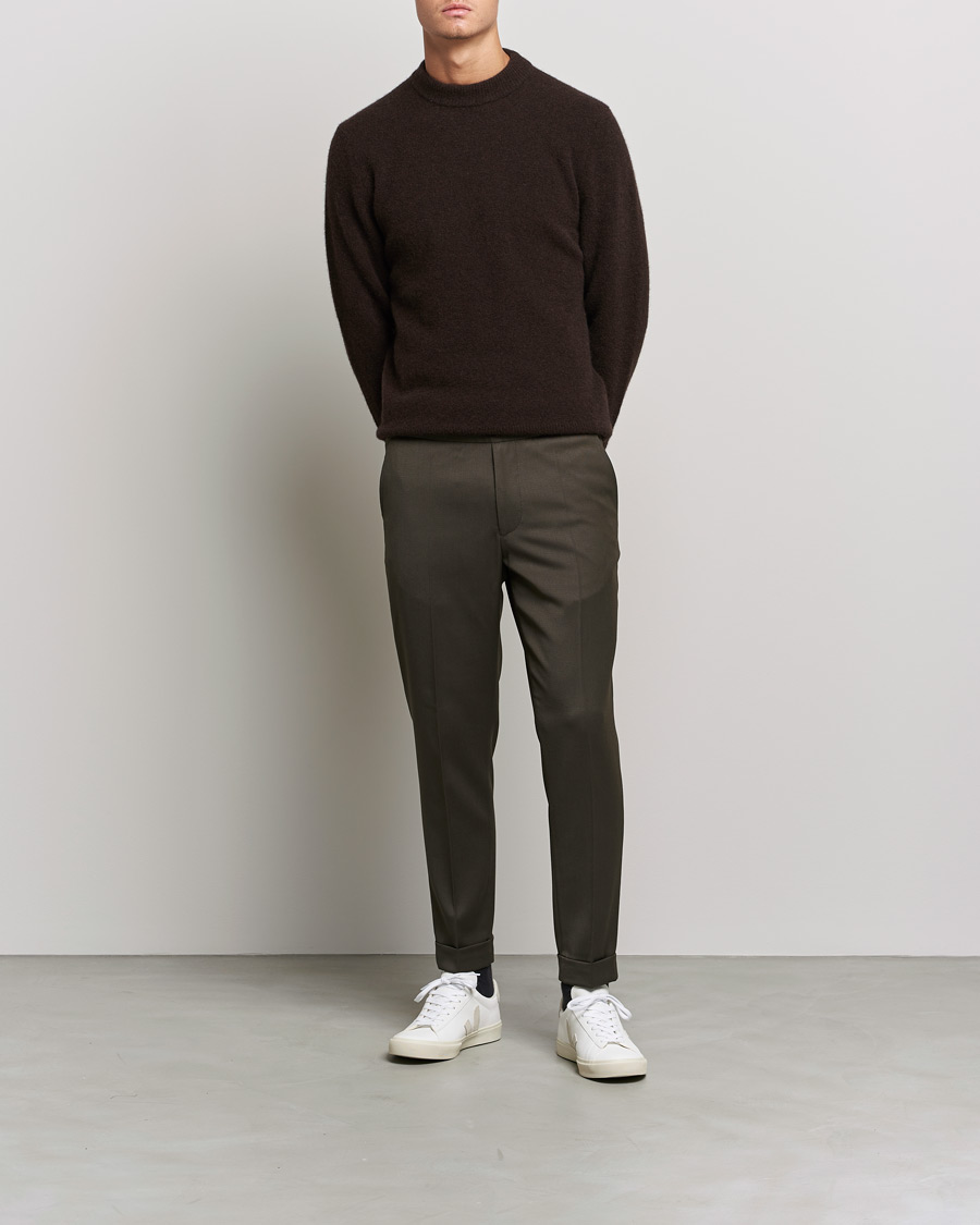 Herr | Tröjor | Filippa K | Johannes Yak Sweater Ginger Brown