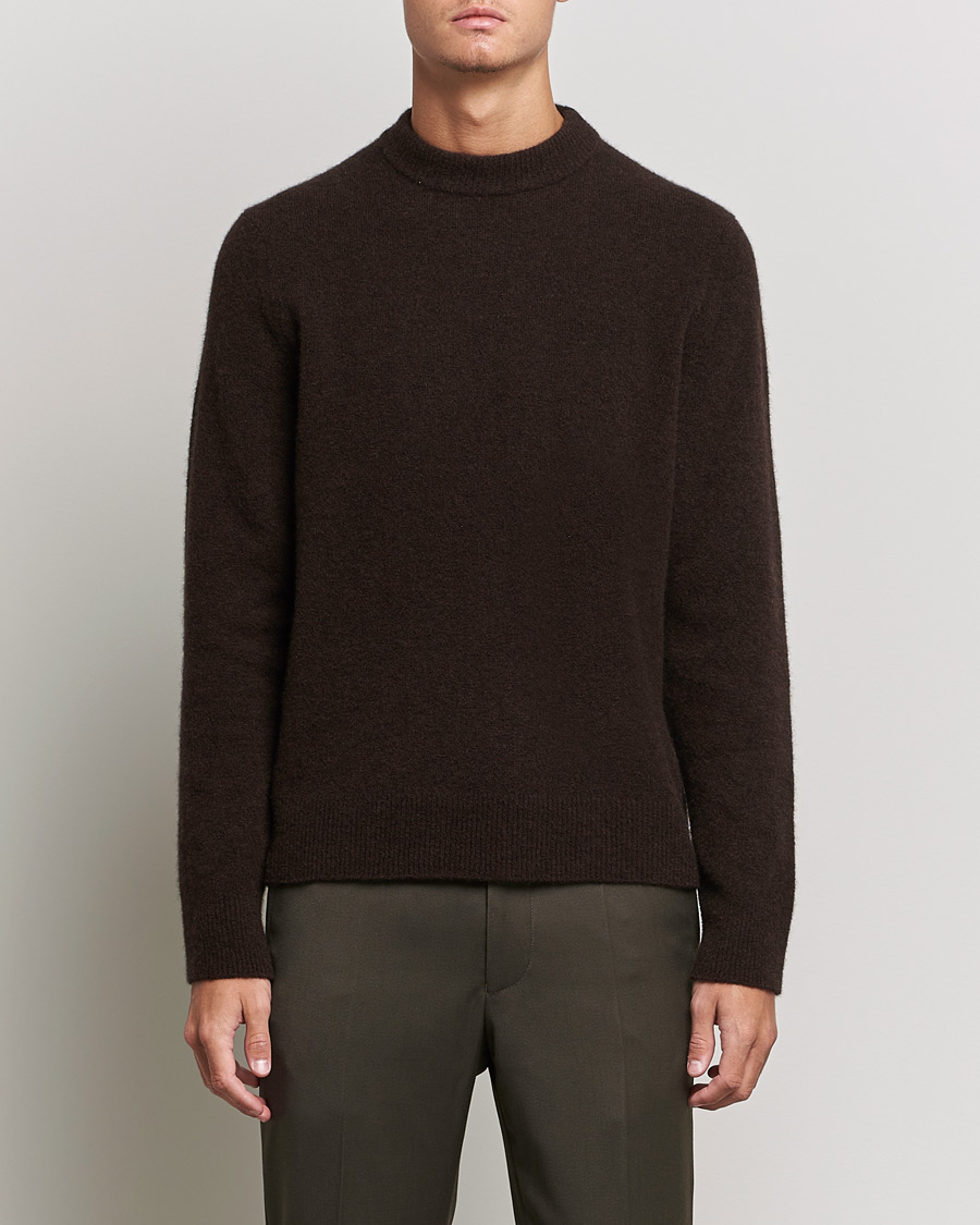 Herr | Tröjor | Filippa K | Johannes Yak Sweater Ginger Brown
