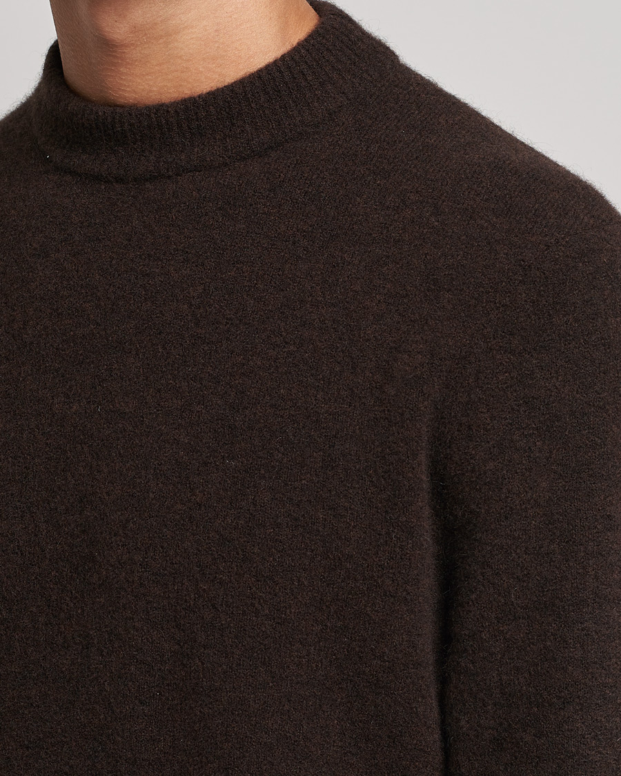 Herr | Tröjor | Filippa K | Johannes Yak Sweater Ginger Brown