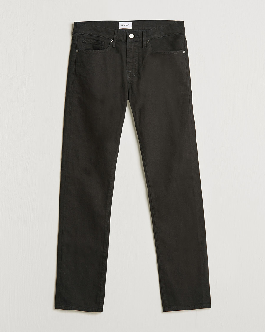Herr | Jeans | FRAME | L´Homme Slim Stretch Jeans Noir