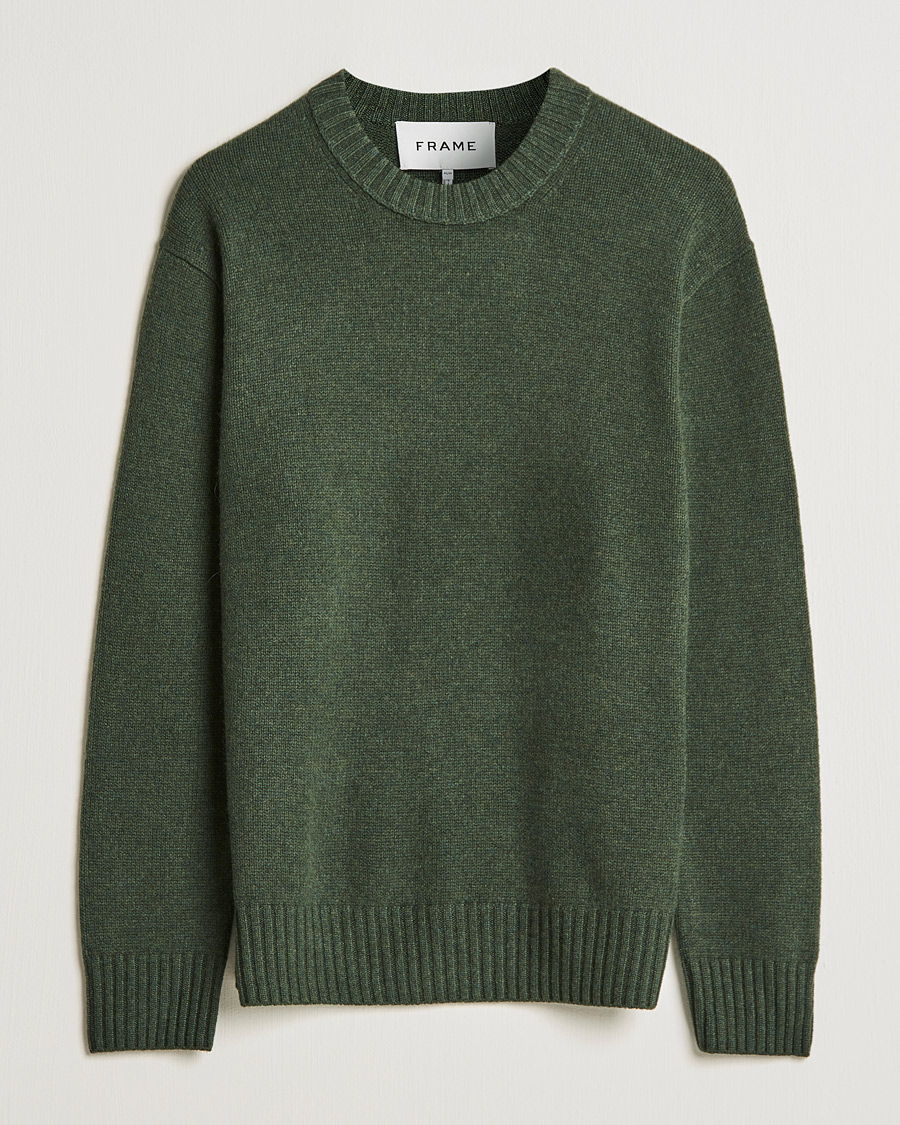 Herr |  | FRAME | Cashmere Sweater Military Green