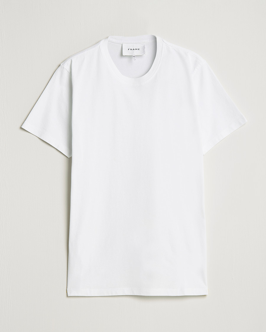 Herr |  | FRAME | Logo T-Shirt Blanc