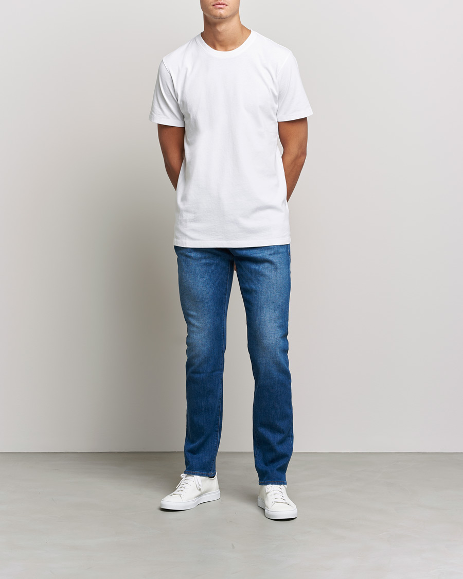 Herr | T-Shirts | FRAME | Logo T-Shirt Blanc