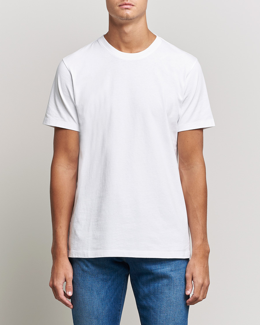 Herr | T-Shirts | FRAME | Logo T-Shirt Blanc