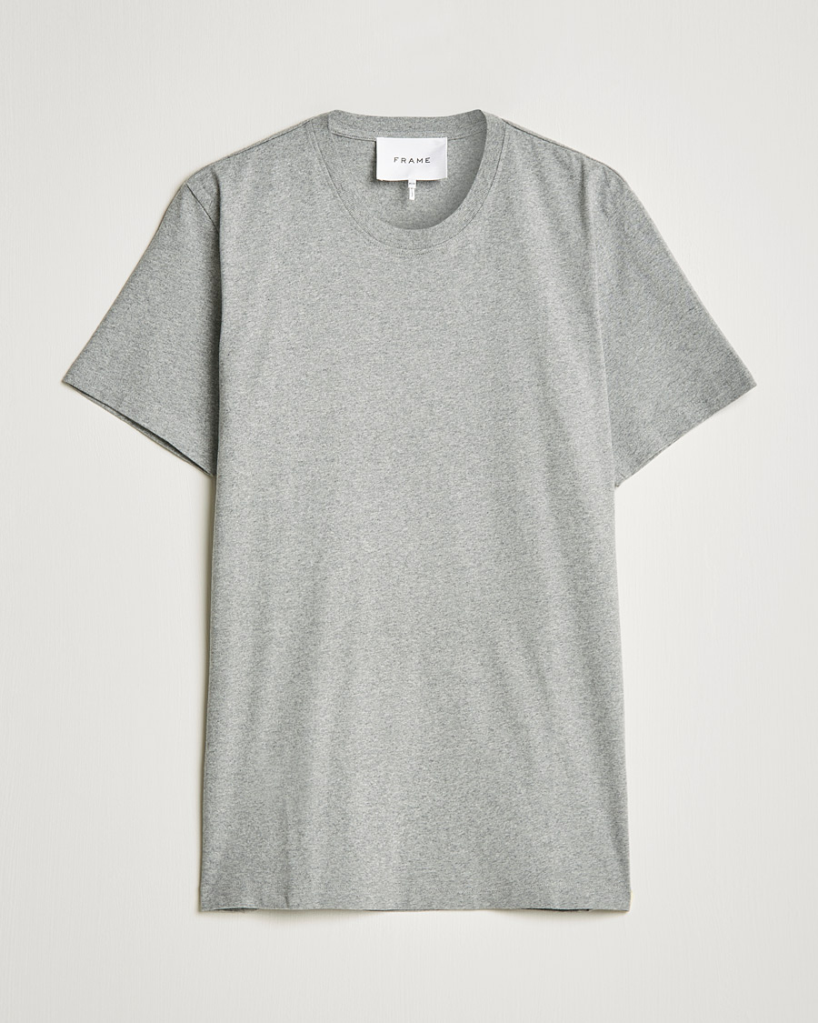Herr | T-Shirts | FRAME | Logo T-Shirt Grey