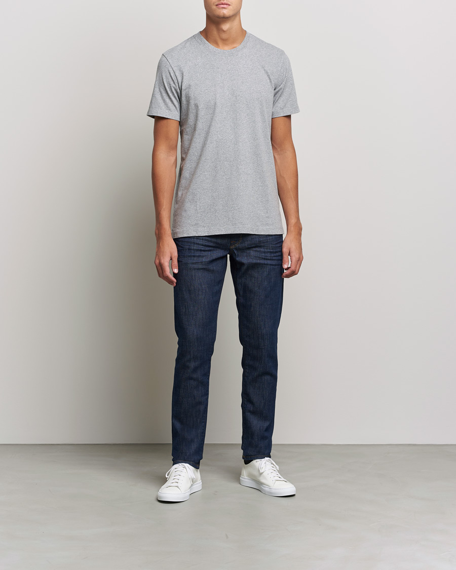 Herr | T-Shirts | FRAME | Logo T-Shirt Grey
