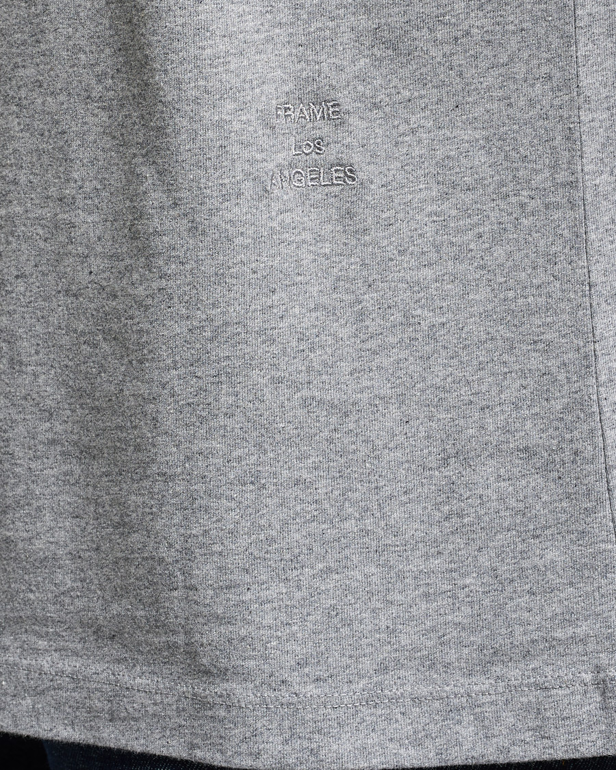 Herr | T-Shirts | FRAME | Logo T-Shirt Grey