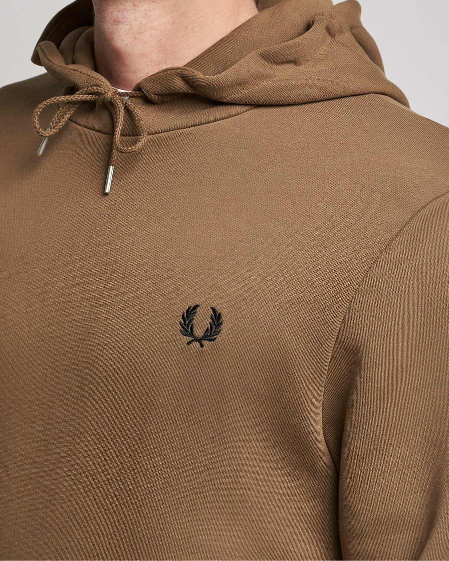 Herr | Tröjor | Fred Perry | Twin Tipped Hooded Sweatshirt Shadded Stone