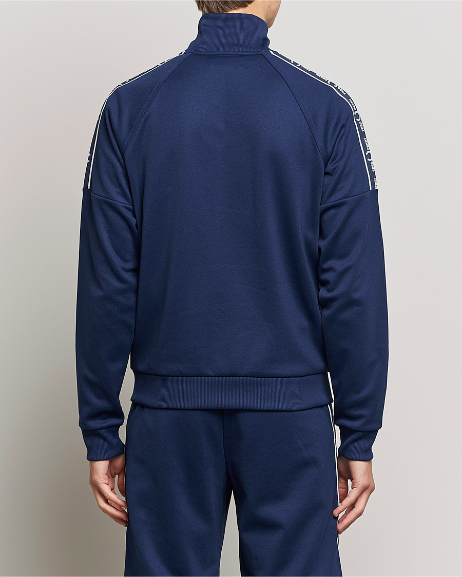 Herr | Tröjor | Fred Perry | Tapped Sleeve Track Jacket Blue