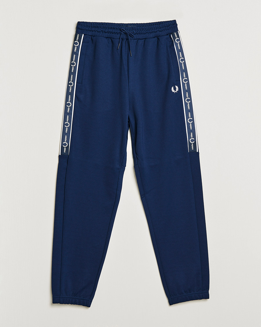 Herr | Byxor | Fred Perry | Tapped Pannel Track Pant Blue
