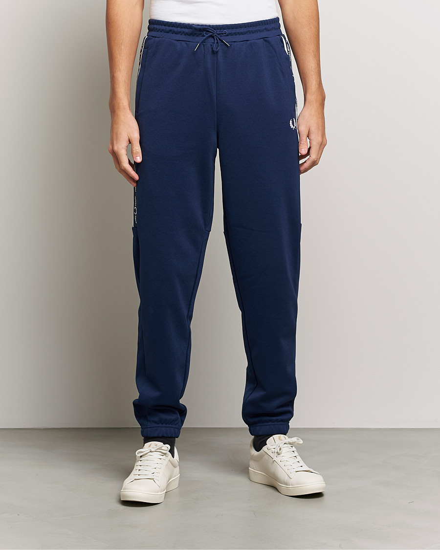 Herr | Byxor | Fred Perry | Tapped Pannel Track Pant Blue