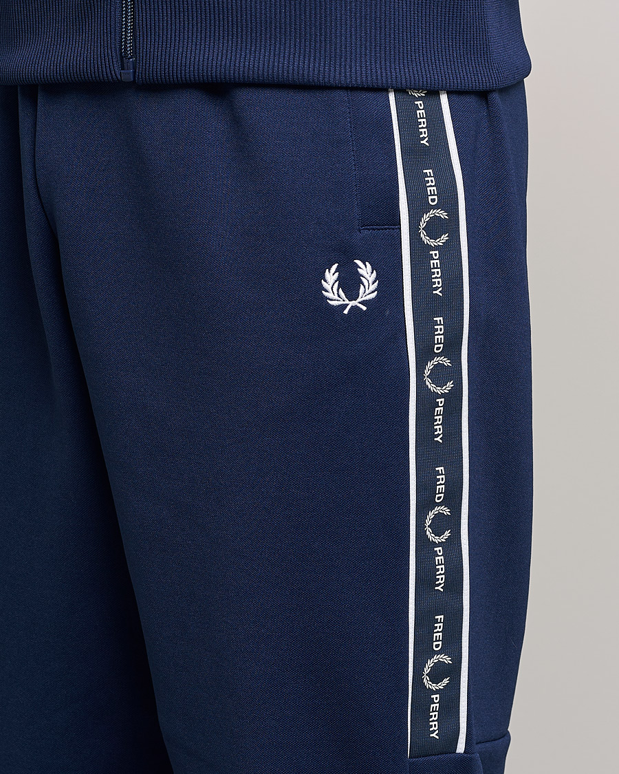 Herr | Byxor | Fred Perry | Tapped Pannel Track Pant Blue