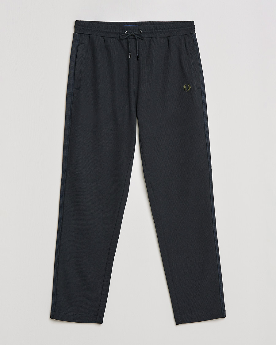 Herr | Byxor | Fred Perry | Knitted Tapped Track Pant Black