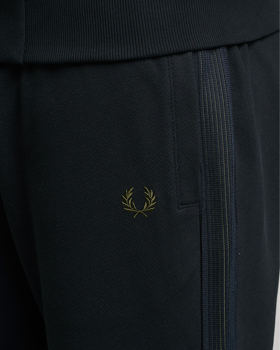 Herr | Byxor | Fred Perry | Knitted Tapped Track Pant Black