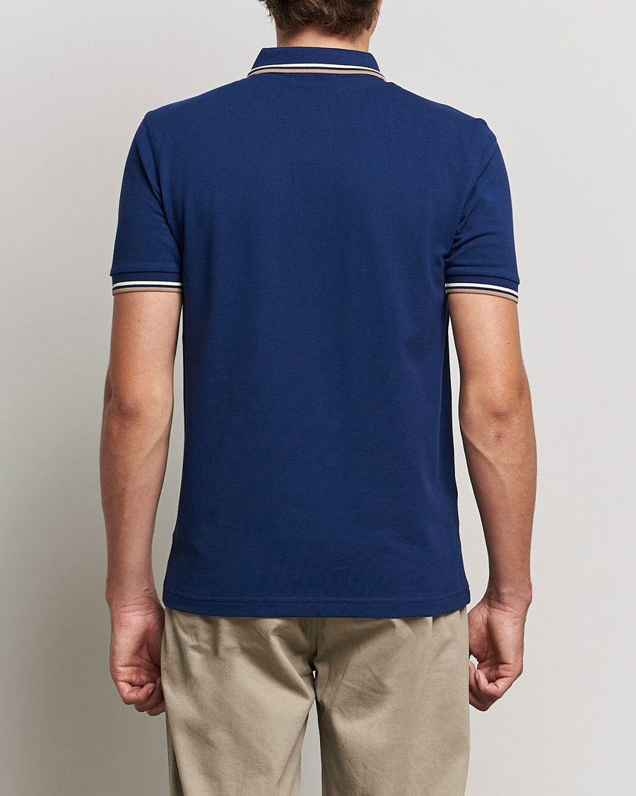 Herr | Pikéer | Fred Perry | Twin Tipped Shirt Navy
