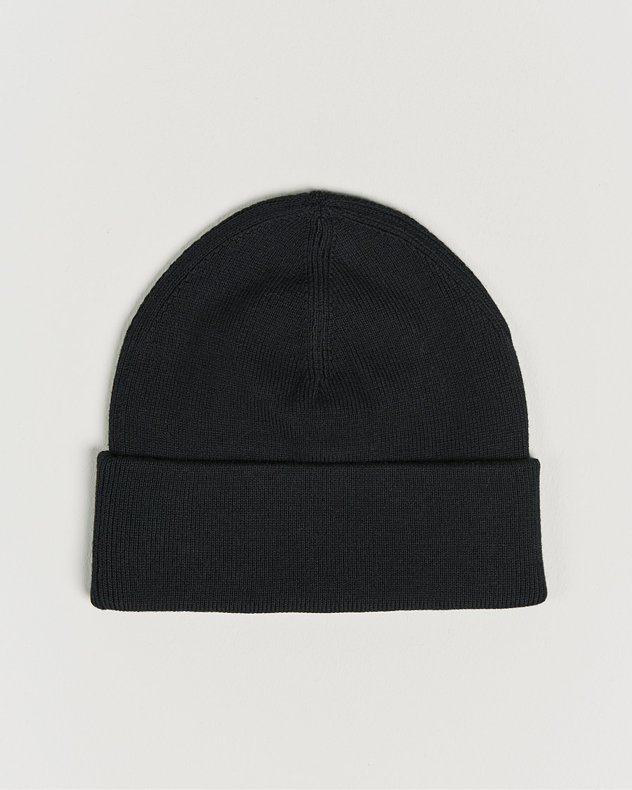 Herr | Fred Perry Merino Wool Beanie Black | Fred Perry | Merino Wool Beanie Black