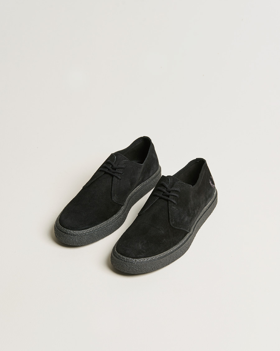 Herr | Derbys | Fred Perry | Linden Suede Derby Black