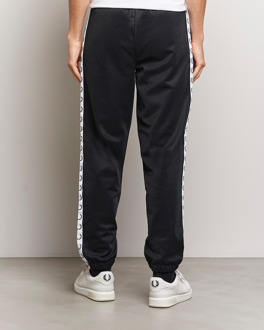 Herr | Byxor | Fred Perry | Taped Track Pants Black