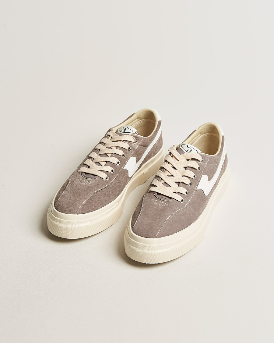 Herr | Stepney Workers Club Dellow S-Strike Suede Sneaker Grey/White | Stepney Workers Club | Dellow S-Strike Suede Sneaker Grey/White