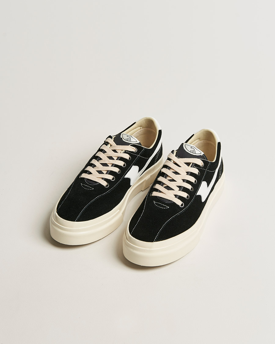 Herr | Stepney Workers Club Dellow S-Strike Suede Sneaker Black/White | Stepney Workers Club | Dellow S-Strike Suede Sneaker Black/White