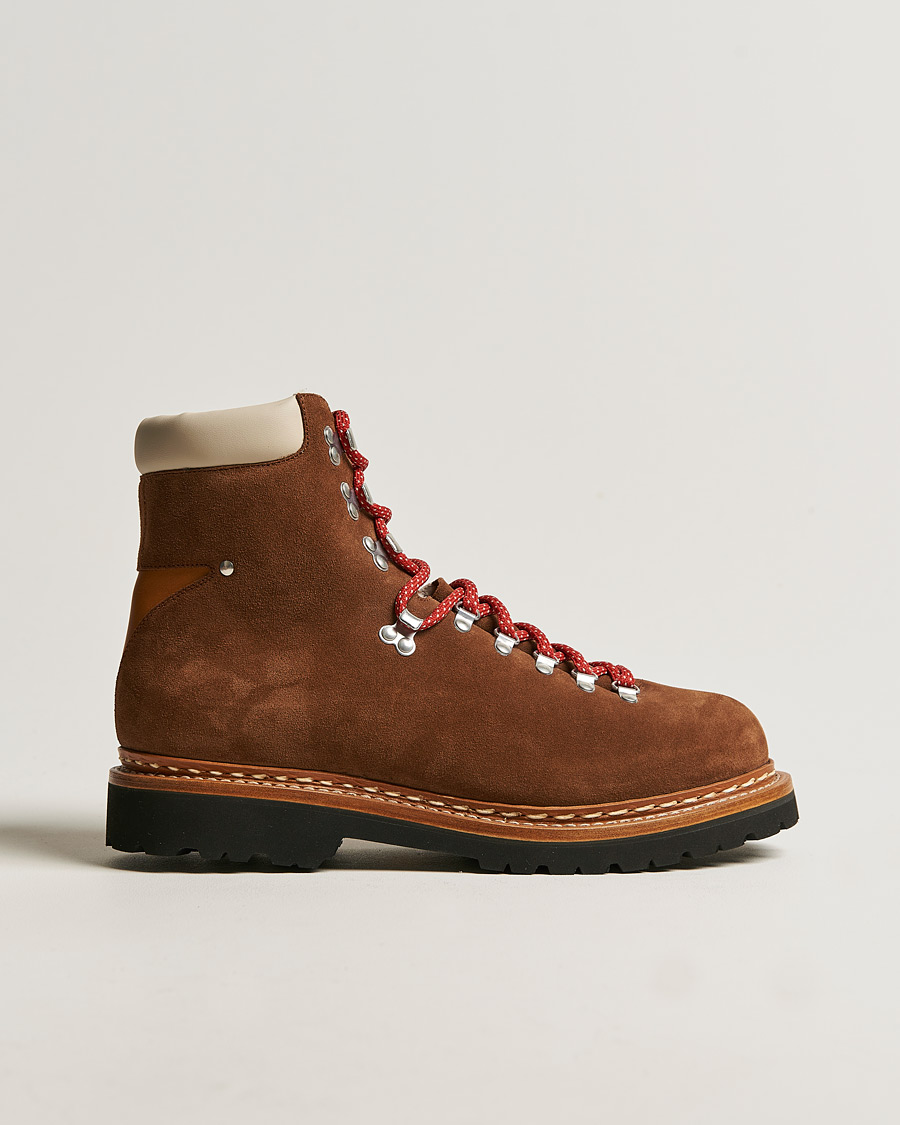 Herr | Heschung Iseran Fur Lined Suede Mountain Boot Brown | Heschung | Iseran Fur Lined Suede Mountain Boot Brown