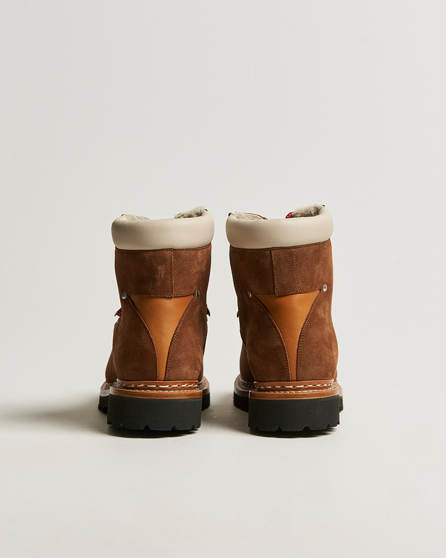 Herr | Heschung Iseran Fur Lined Suede Mountain Boot Brown | Heschung | Iseran Fur Lined Suede Mountain Boot Brown