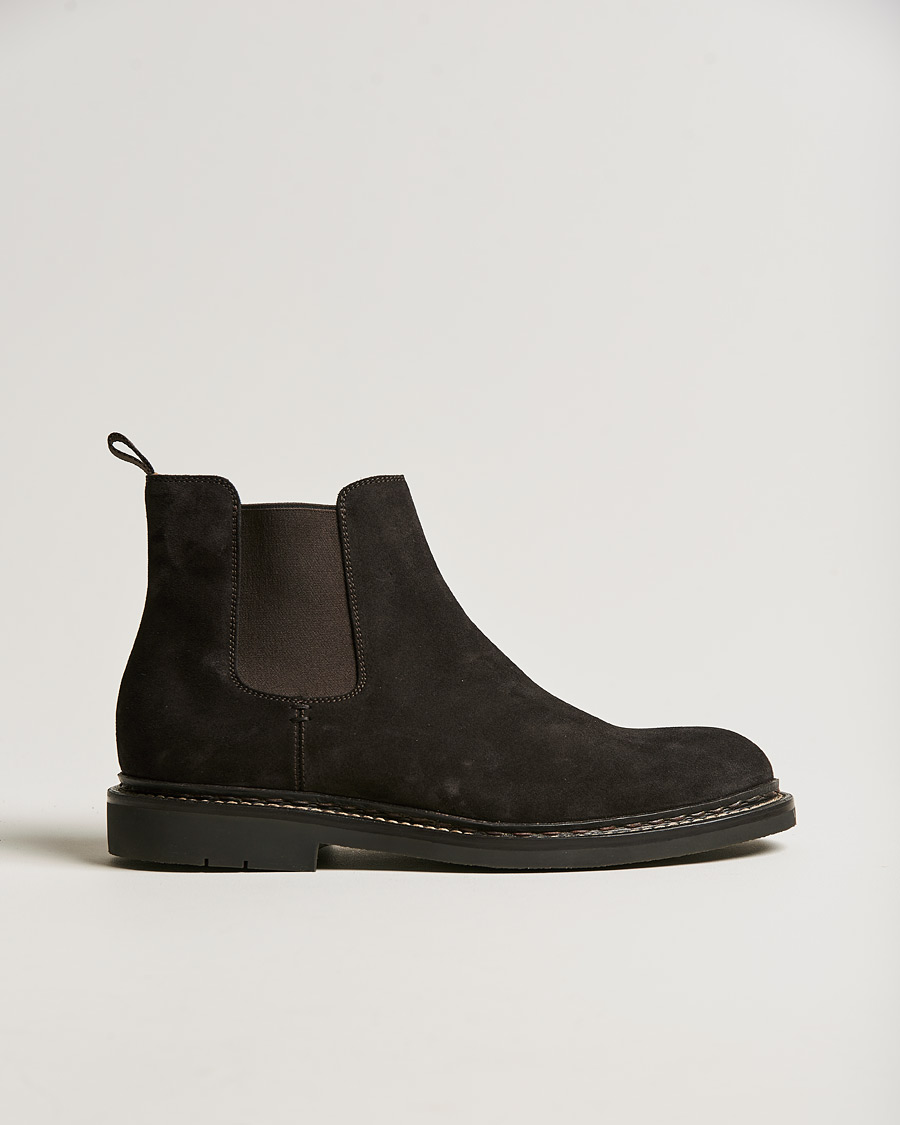 Herr | Heschung Tremble Hydrovelours Sude Boot Brown | Heschung | Tremble Hydrovelours Sude Boot Brown