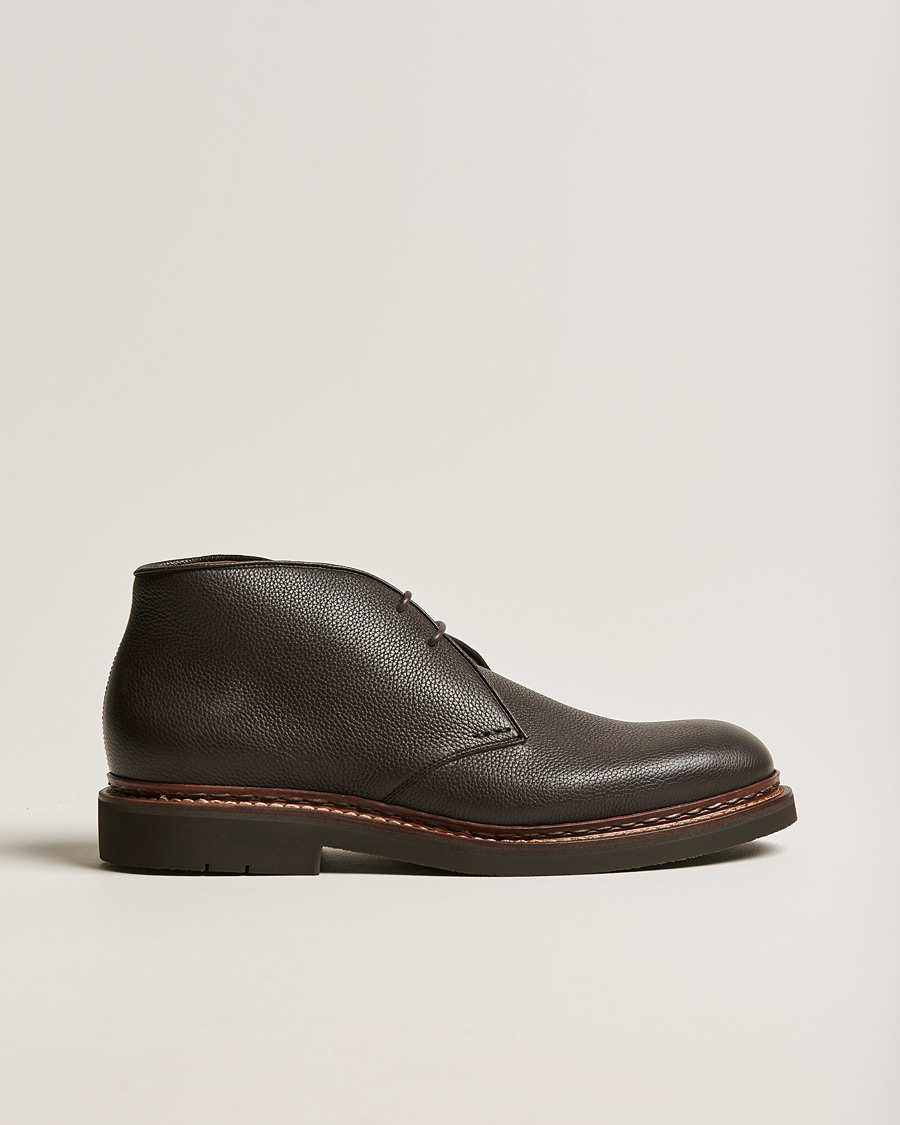 Herr | Heschung Genet Calf Chukka Boot Dark Brown | Heschung | Genet Calf Chukka Boot Dark Brown