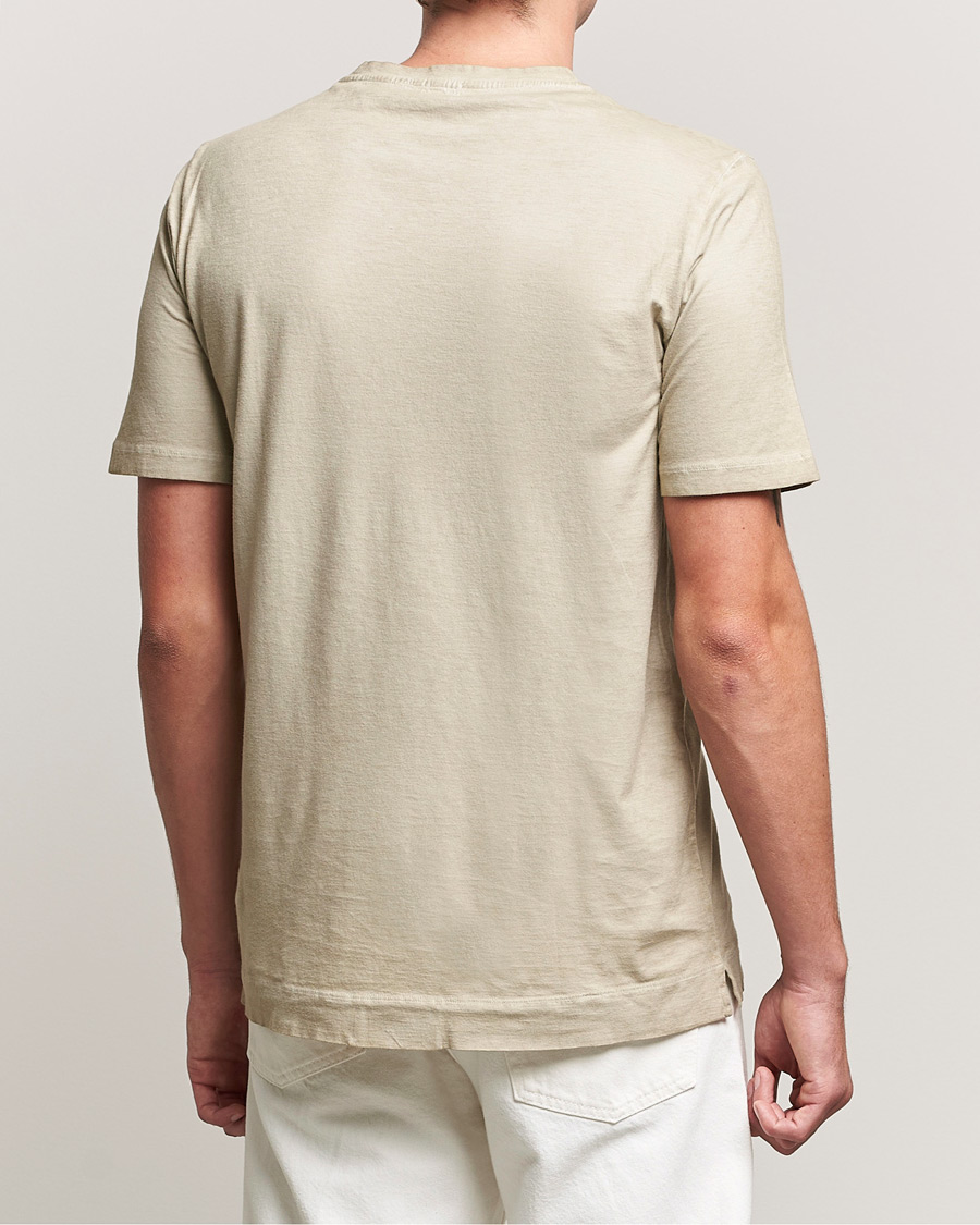 Herr | T-Shirts | Massimo Alba | Panarea Watercolor T-Shirt Chalk