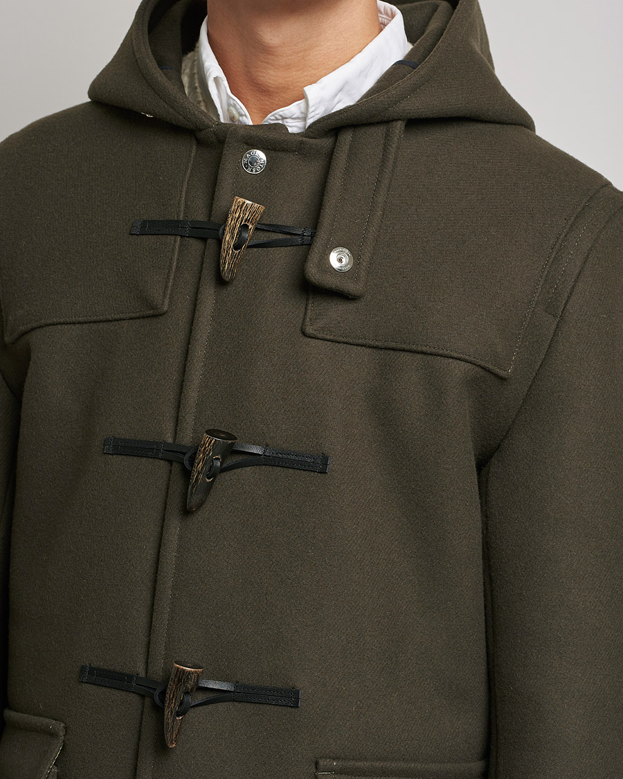 Herr | Jackor | Mackintosh | Weir Duffle Coat Dark Olive