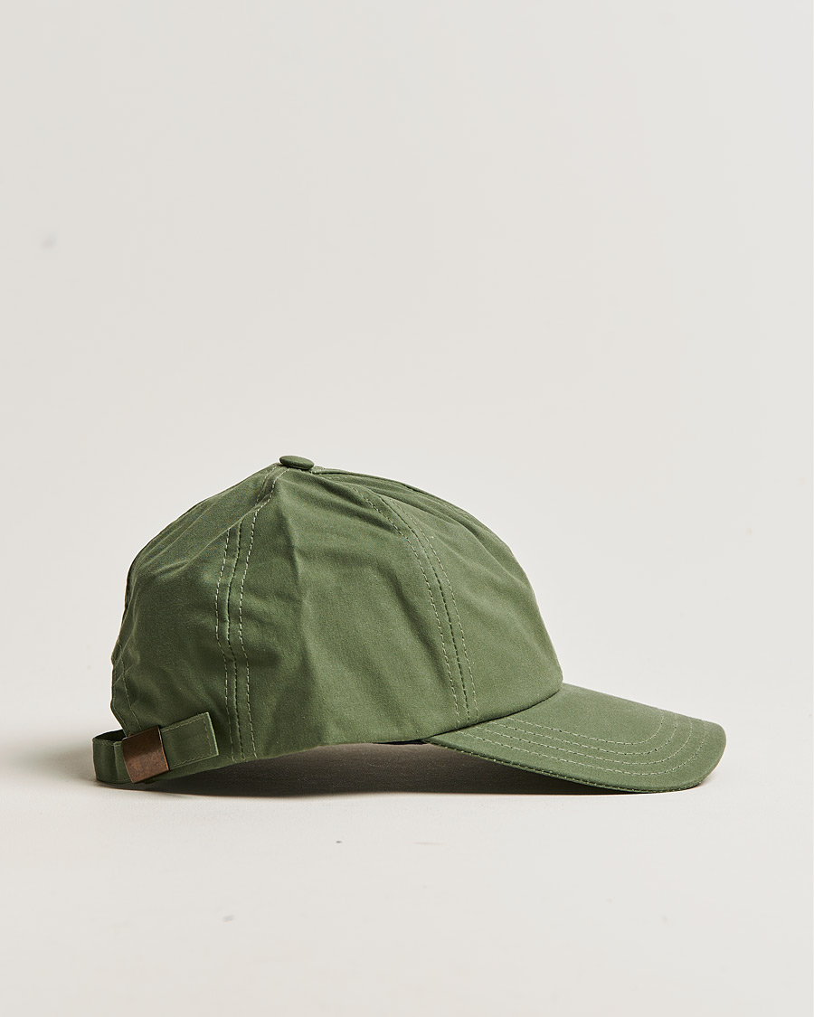 Herr | Mackintosh Tipping Baseball Cap Winter Moss | Mackintosh | Tipping Baseball Cap Winter Moss