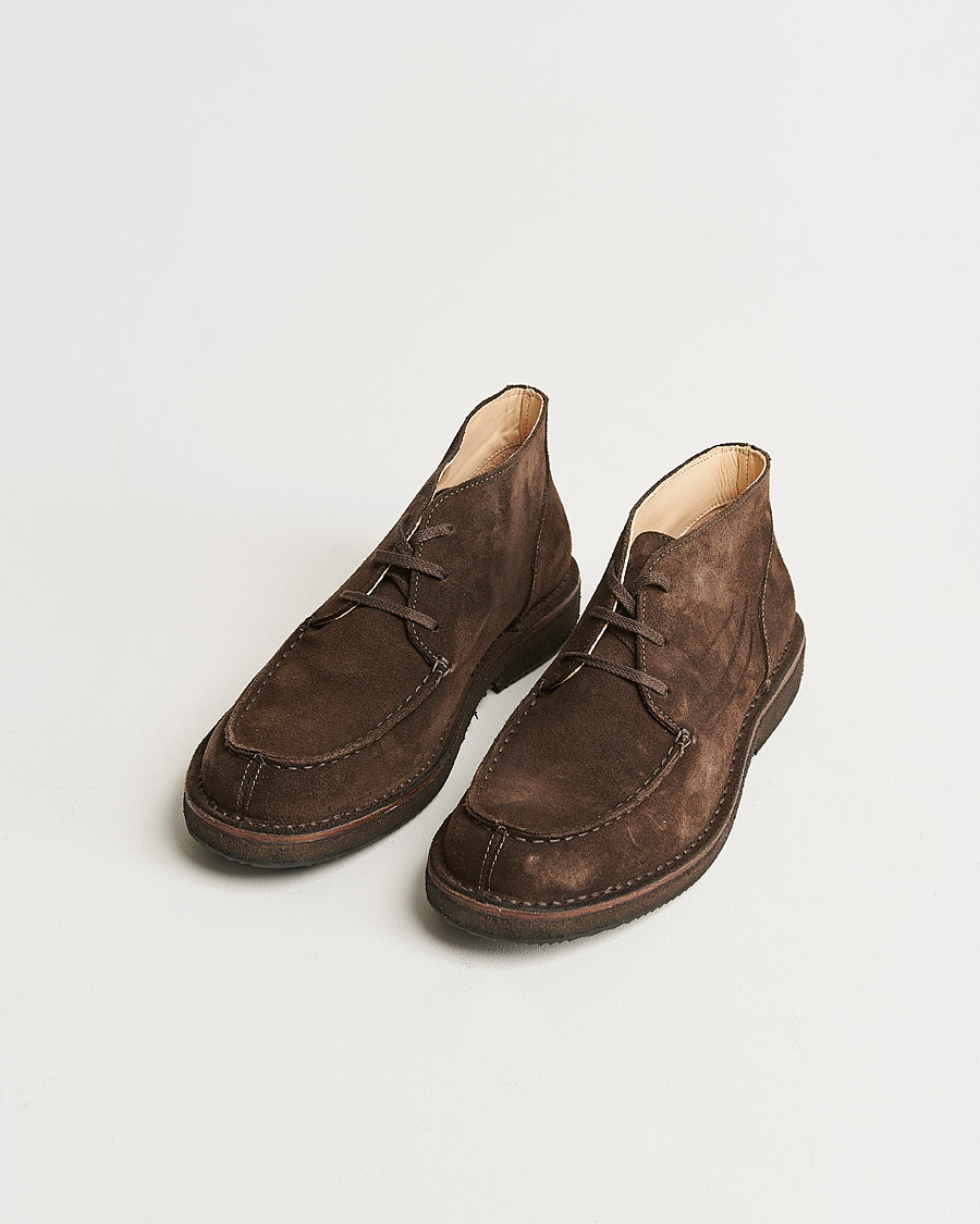 Herr |  | Astorflex | Markflex Lined Chukka Boot Dark Brown Suede