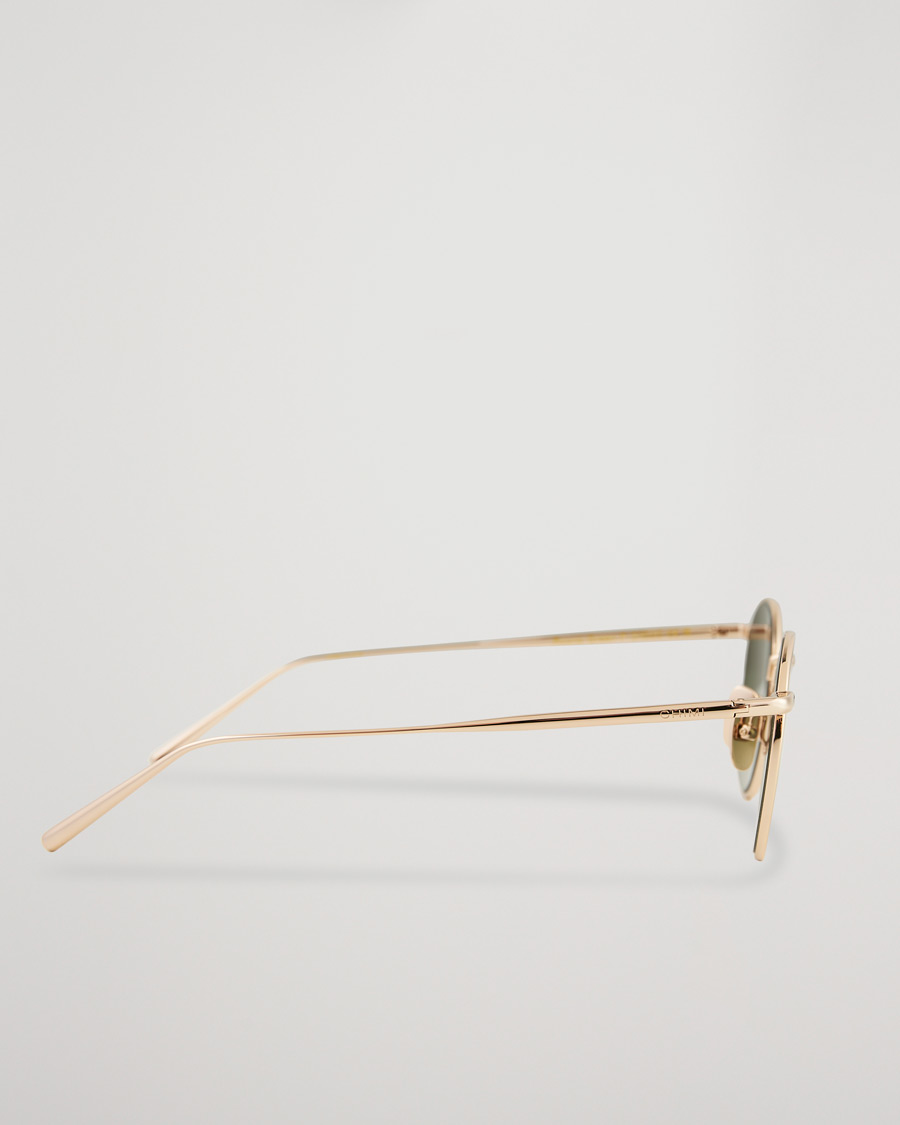 Herr | CHIMI Round Polarized Sunglasses Gold/Green | CHIMI | Round Polarized Sunglasses Gold/Green