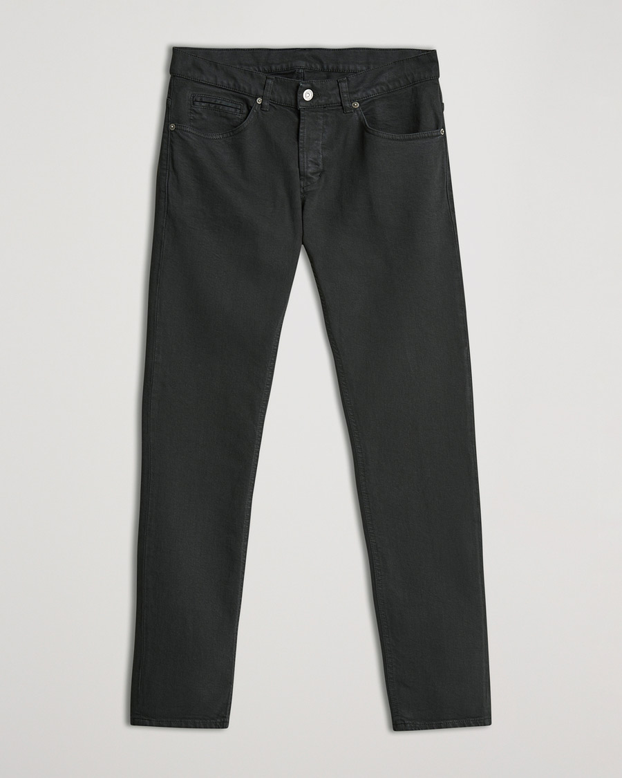 Herr | Jeans | Dondup | George Bull Denim 5-Pocket Pants Black
