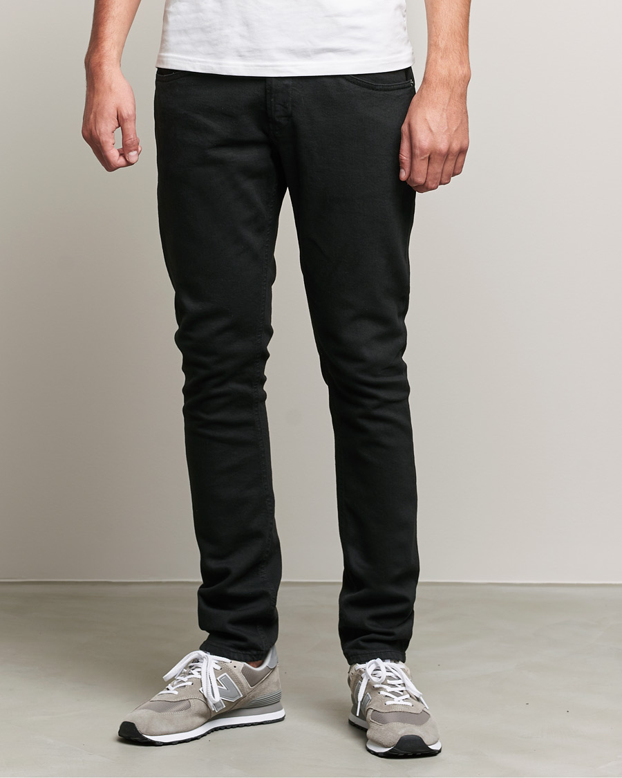 Herr | Jeans | Dondup | George Bull Denim 5-Pocket Pants Black
