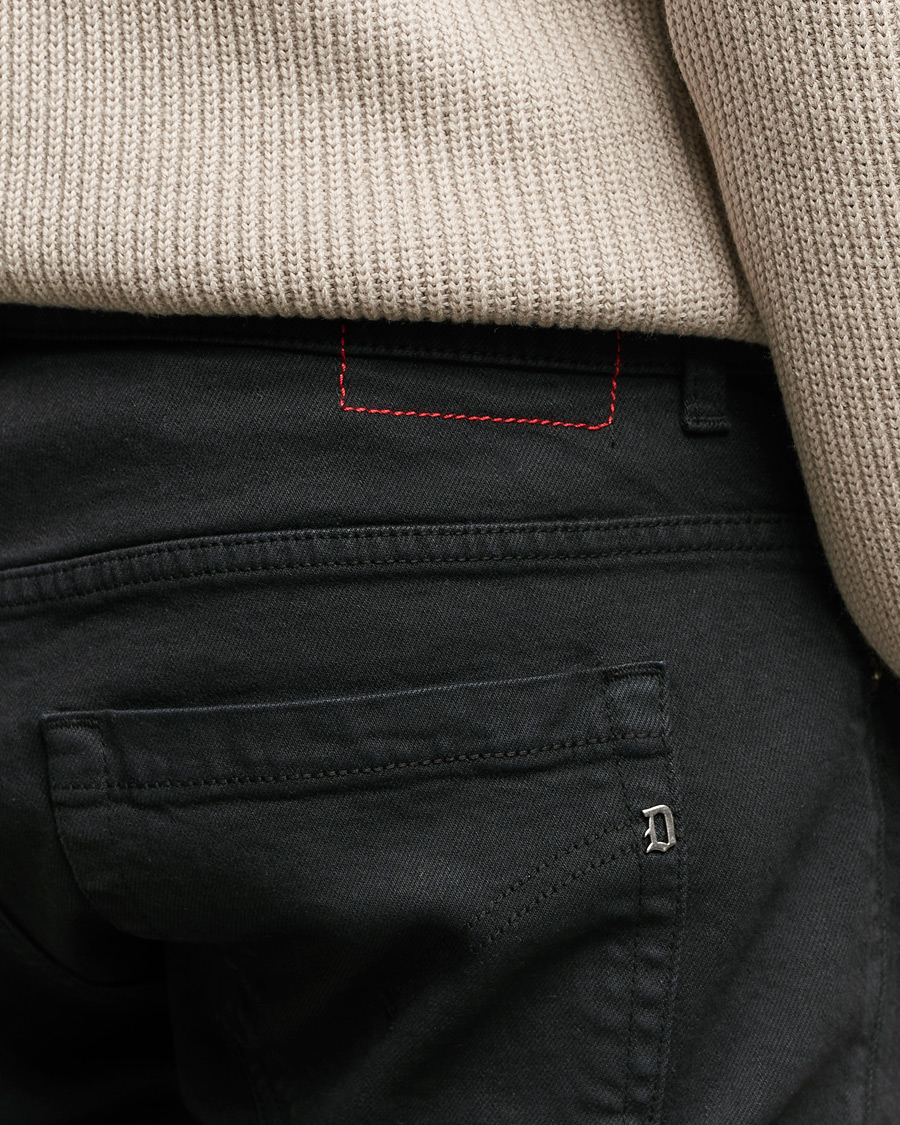 Herr | Jeans | Dondup | George Bull Denim 5-Pocket Pants Black
