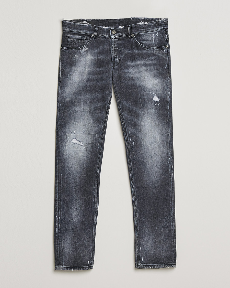 Herr | Jeans | Dondup | George Destroyed Jeans Grey/Black
